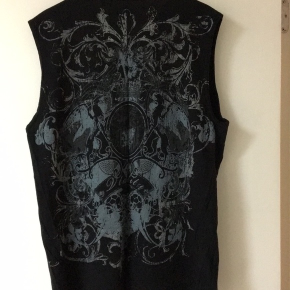 PJ Mark Metro Mens Sleeveless T-Shirt - Picture 3 of 5